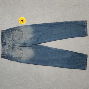 RARE!! Wild Fable High Rise Slouchy Baggy Wide Tapered Leg Faded "Dad" Mom Jeans